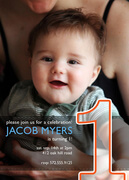 The Big One -  Birthday Invitations for Boys