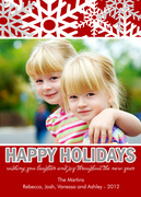 christmas cards - Snowflake Dimensions