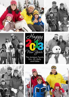 Personalized Holiday Cards, All Together Design