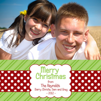 Personalized Holiday Cards, Wrap Me Up! Design
