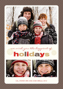 all holiday cards - Chocolate Check