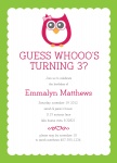 Whoo's Three?