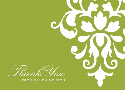 Thank You Cards for Women, Beautiful Bouquet Design