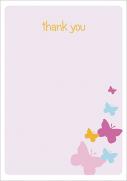 Beautiful Butterflies - Kids Thank You Cards