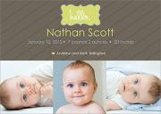  Birth Announcements for Boys - KeyLime Love