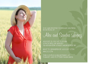  Baby Shower Invites - Sweet Silhouette