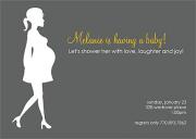 Mum's the Word! - Baby Shower Invitations
