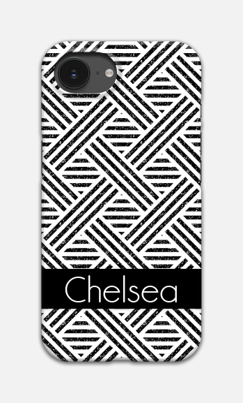 Woven Hashtag Custom iPhone 16e Case