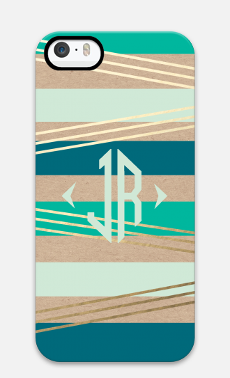 Iridescent Lines Custom Iphone 5 5s Se 1st Gen Case