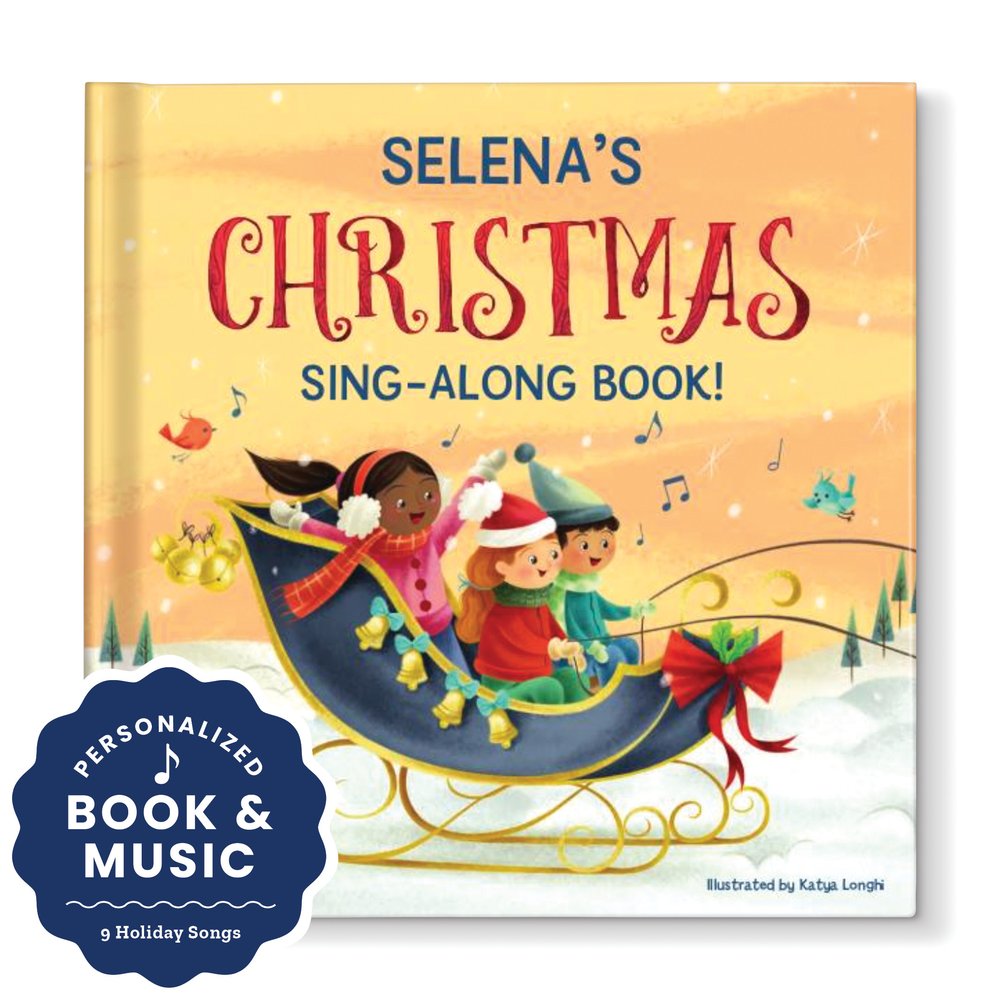 My Christmas Sing-Along Personalized Book and Songs | ISeeMe US